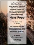eine Anzeige
