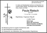 eine Anzeige